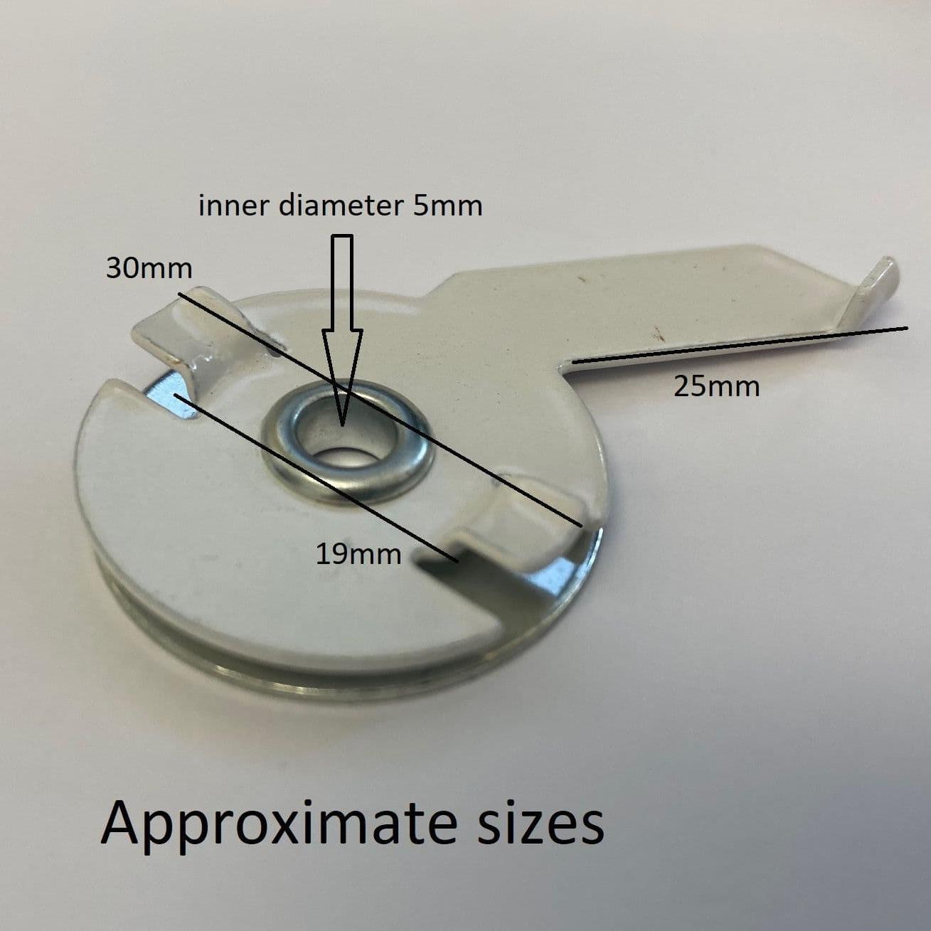 Ceiling Swivel Brackets for Roman Blinds (Sold Individually)